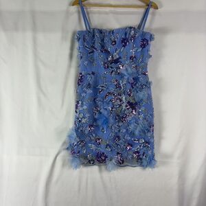 sandra strapless sequin & applique mini dress Helsi | Dresses | Helsi Sandra Strapless Sequin Applique Mini Dress